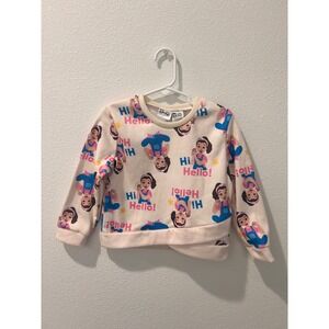 Ms. Rachel Hi Hello! Kids Sweatshirt Cream All Over Print 3T